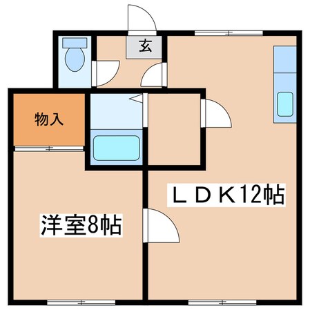 コンフォート畑山の物件間取画像